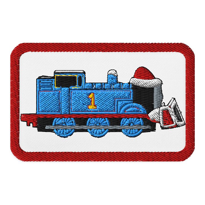 Christmas Thomas Embroidered Patch product image (1)