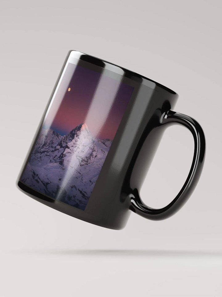 Eiger with fullmoon seen from Schilthorn product image (4)