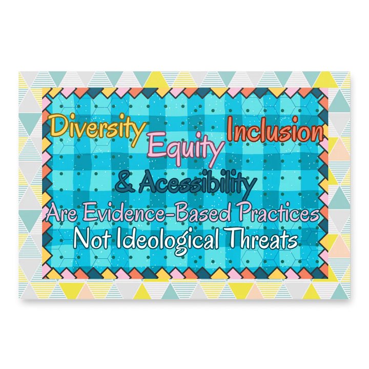 Hands Off DEIA, Evidence Based Practices, Protest Papers product image (1)