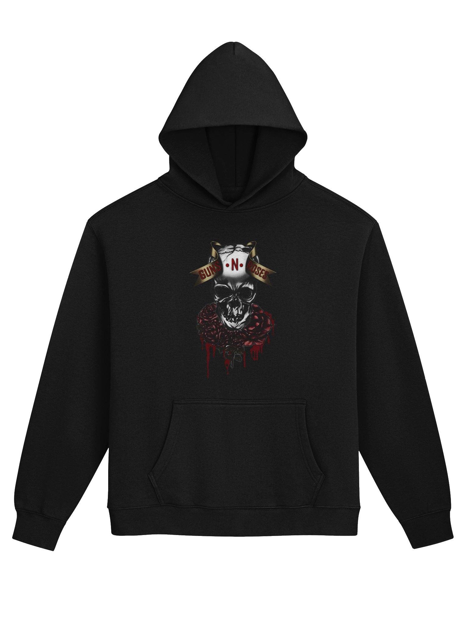 Appetite For Destruction" Heavyweight Graphic Hoodie – Premium Vintage Rock Merchandise product image (1)
