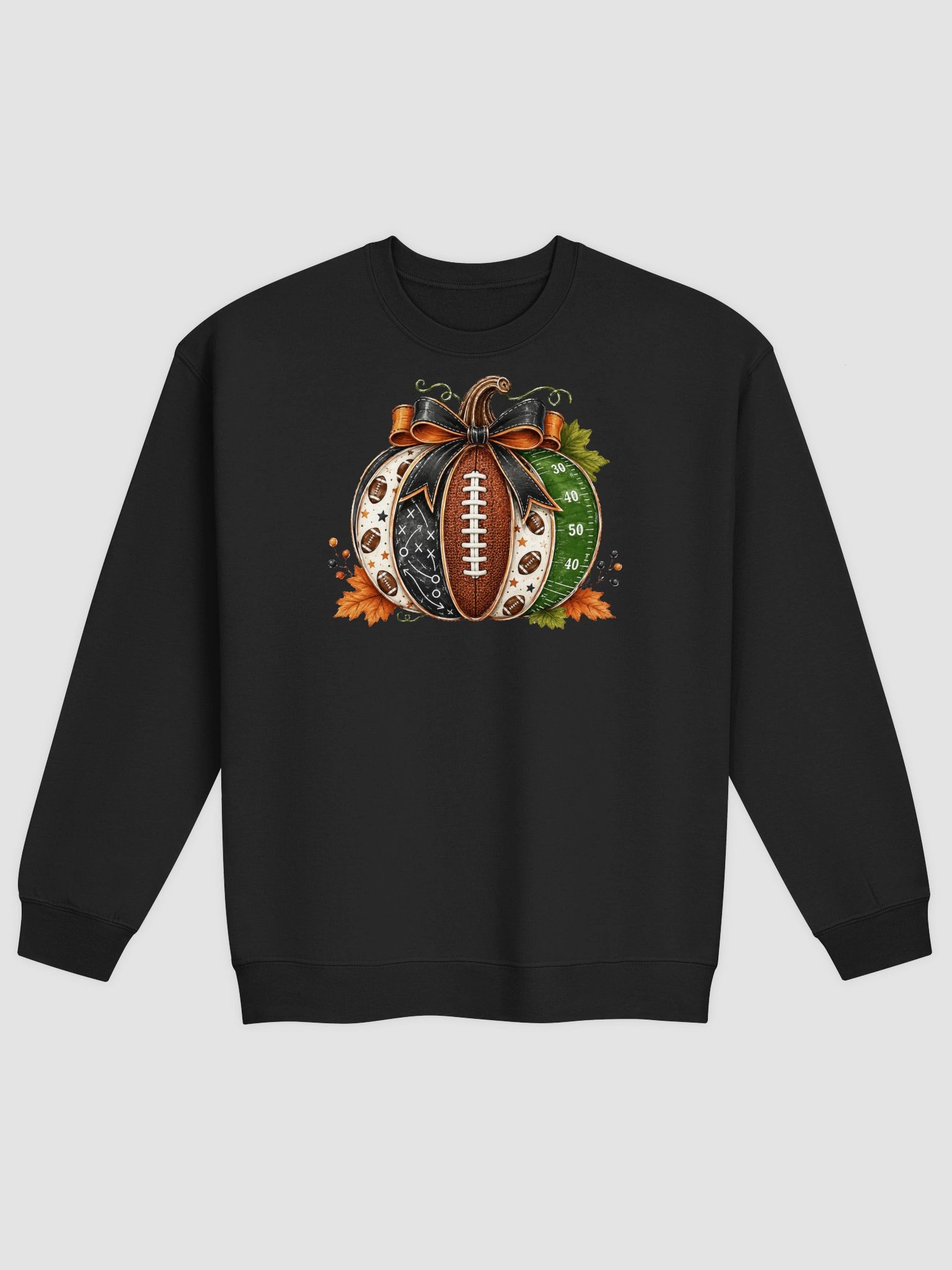 Fall Football Pumpkin Sweatshirt product image (1)