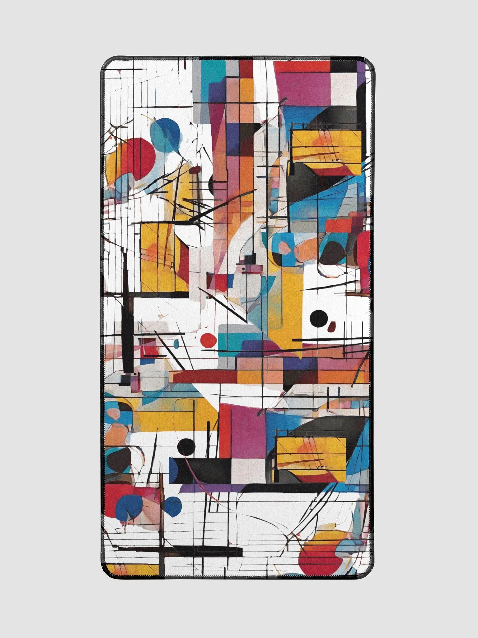 art Kadinsky inspired desk mat product image (2)