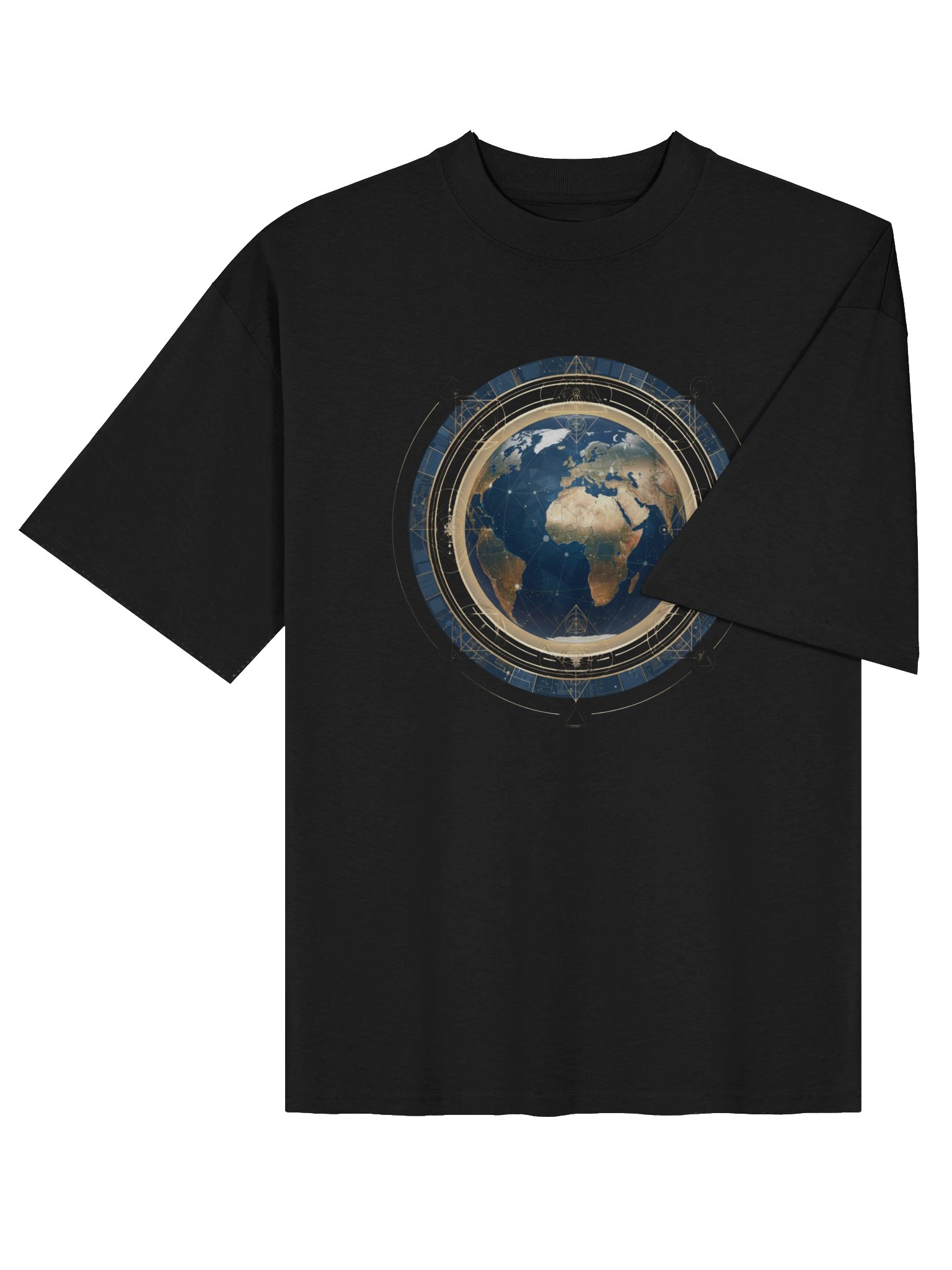 The Solar Earth Unisex Oversized Tee product image (6)