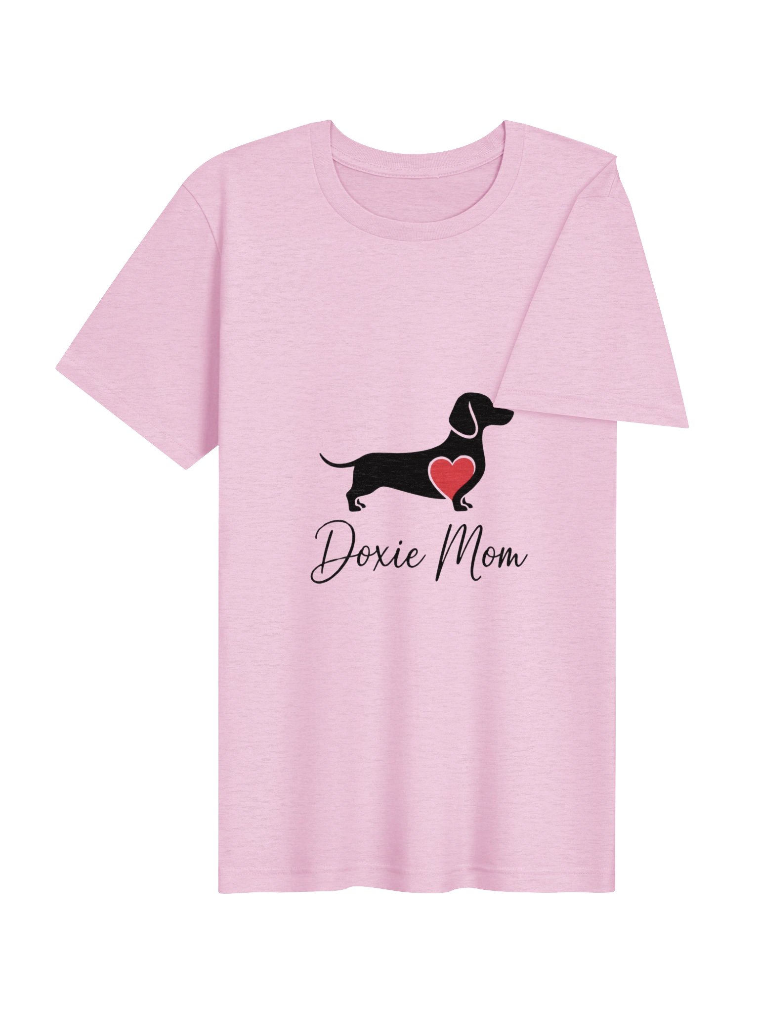 Heart Doxie Mom Shirt | Cute Dachshund Dog T-Shirt product image (9)