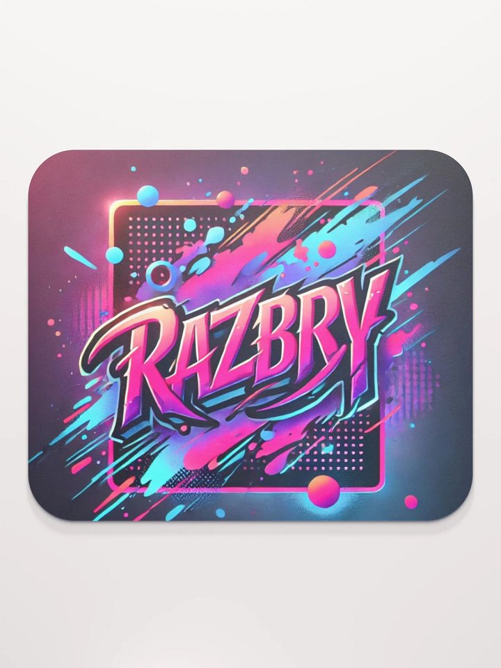 Razbry Reefs Neon Splash Mousepad product image (2)