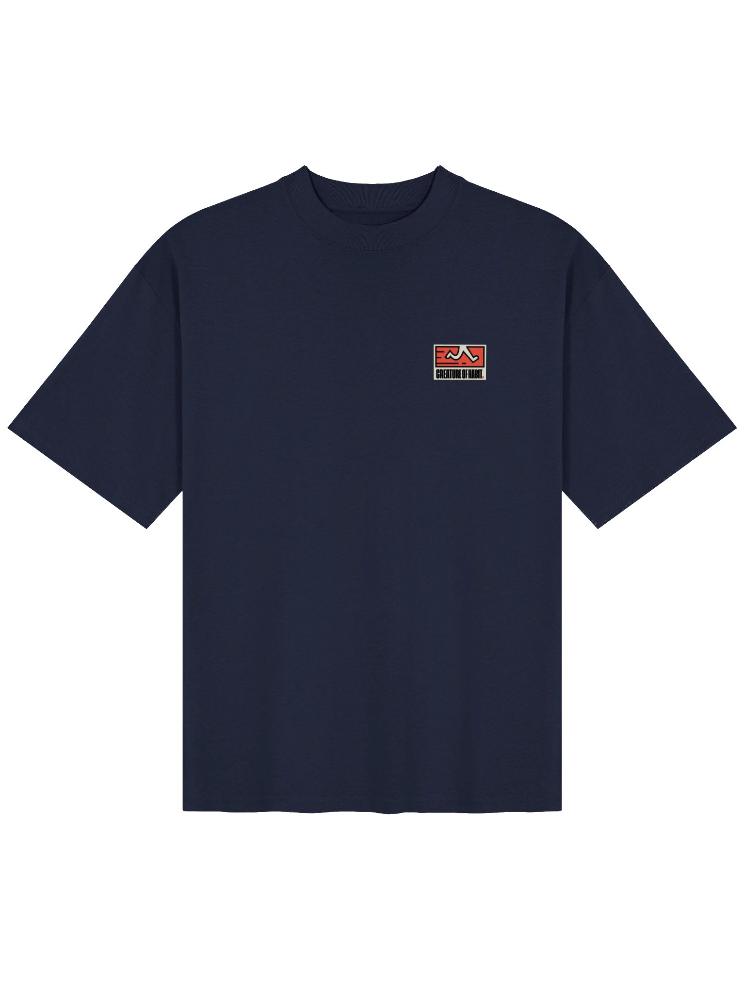 Squiggles Dark Oversized T-Shirt product image (1)
