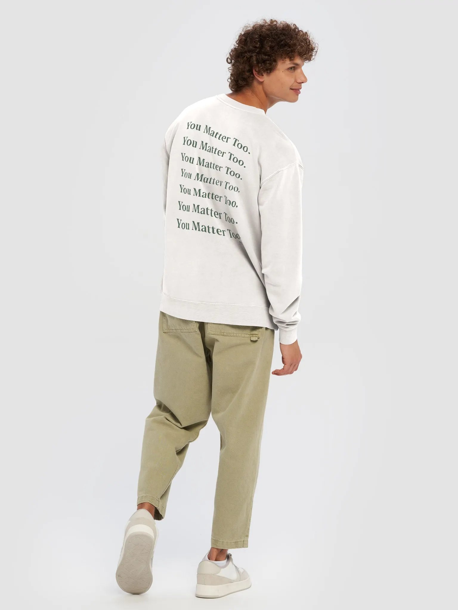 Hey Big Guy Pullover - Ivory product image (4)