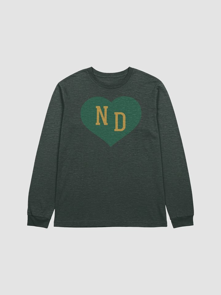 ND Heart Green Long Sleeve product image (2)