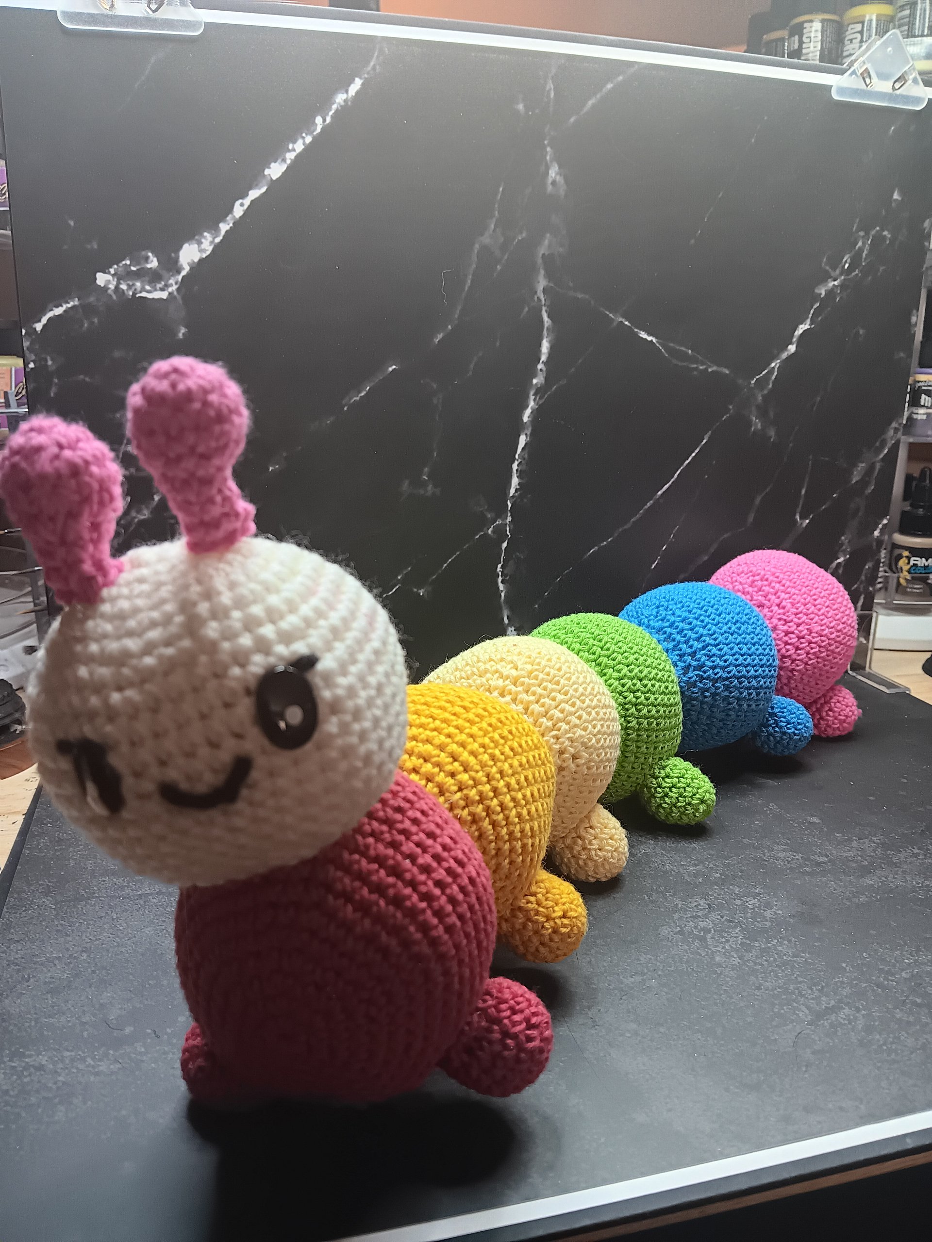 Rainbow Caterpillar Plush product image (1)