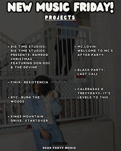 NEW LOCAL MUSIC FRIDAY! WHAT ARE YOU MOST EXCITED FOR? We go through these songs every Sunday! Link in the bio for our playli...