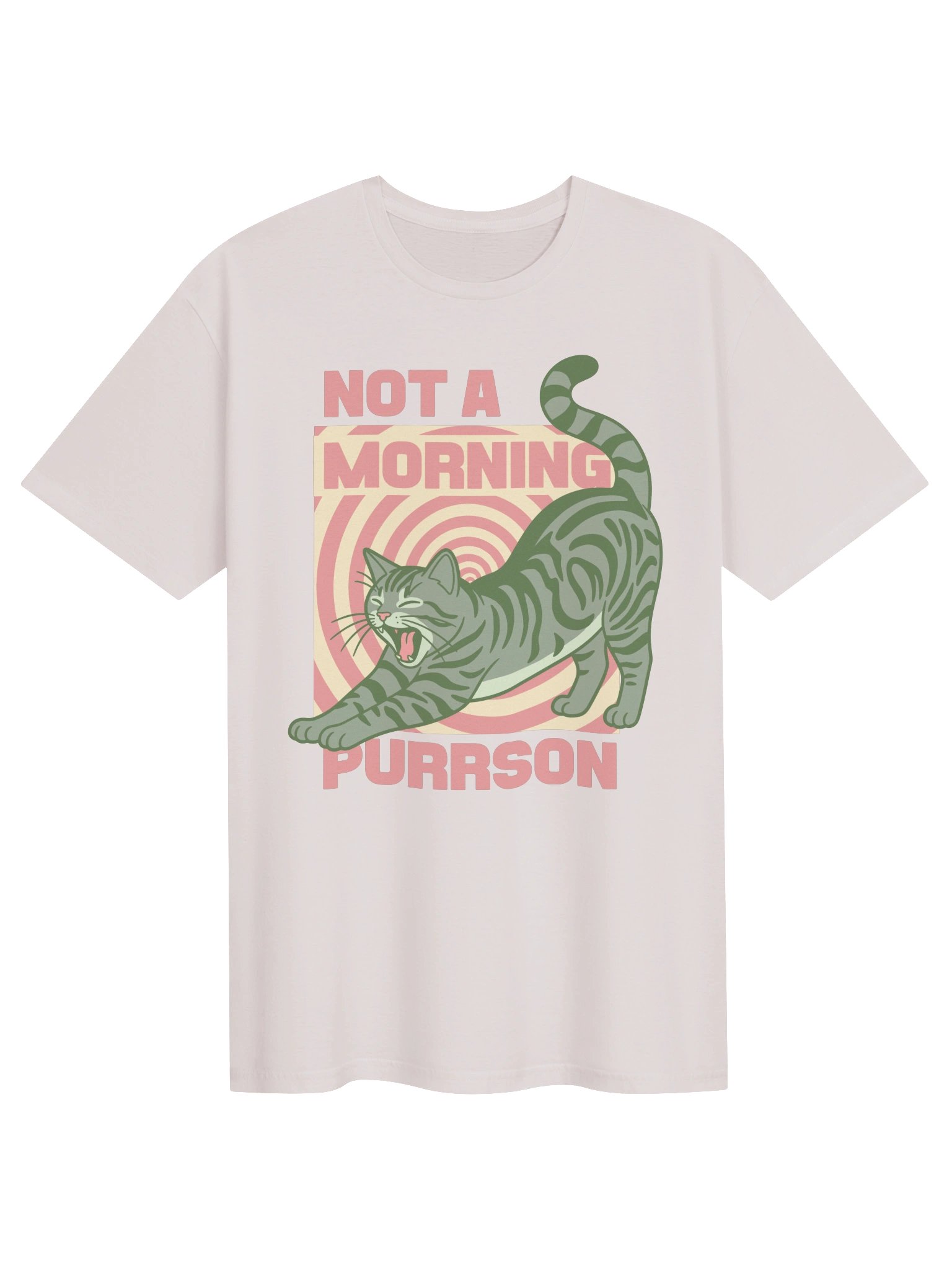 No Morning Purrson Tee product image (2)