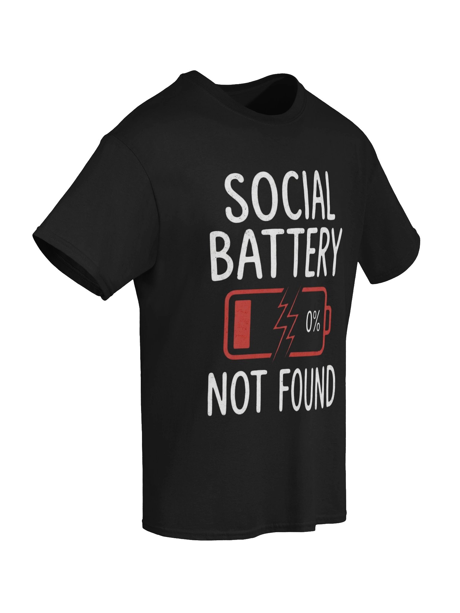 🔋 SOCIAL BATTERY 0% — NOT FOUND 📴 product image (2)