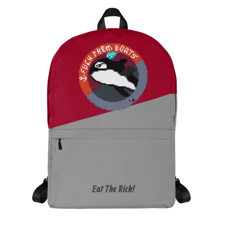 Fuck Them Boats Backpack product image (2)