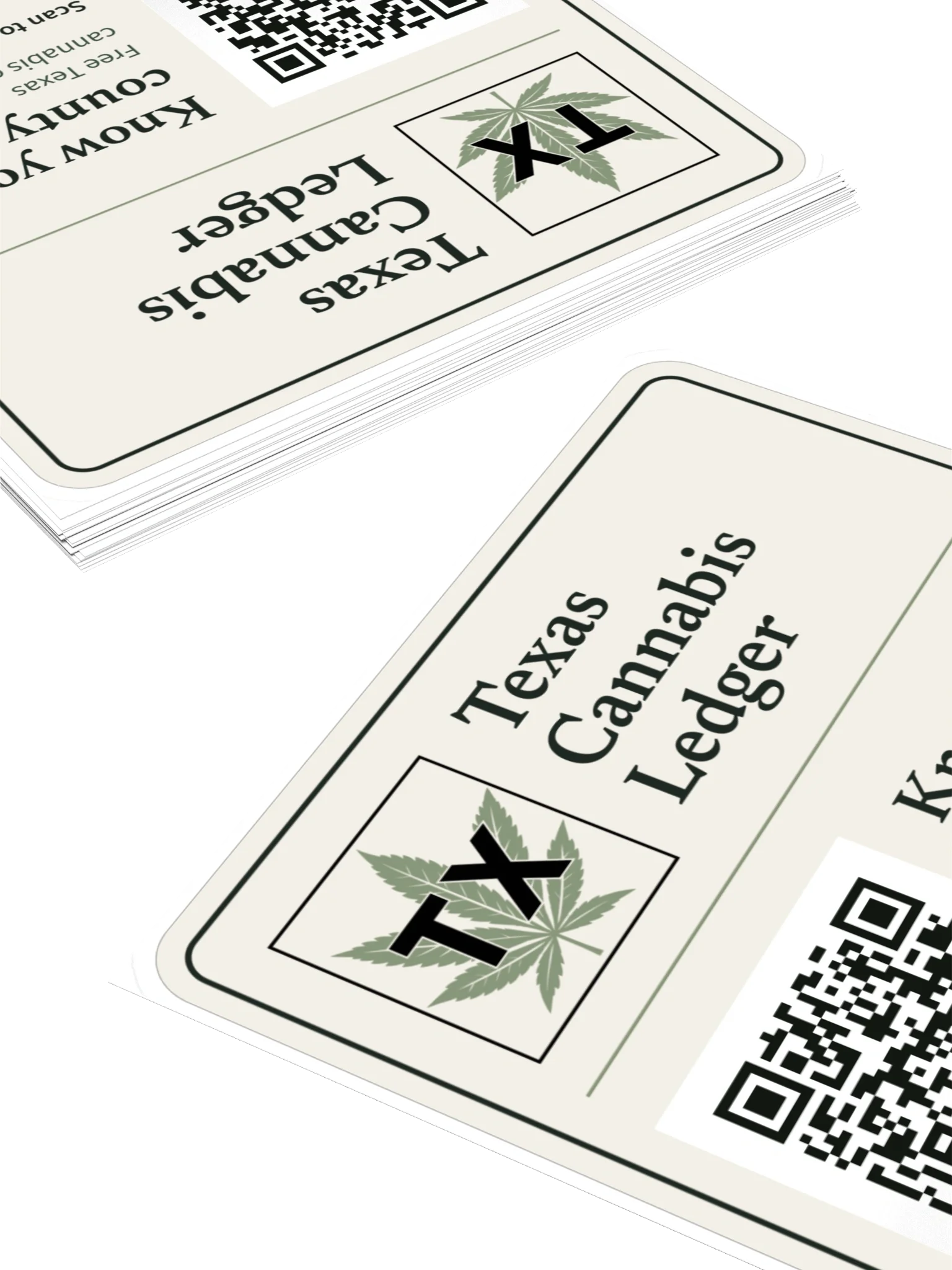 Know Your County QR Sticker, view 4
