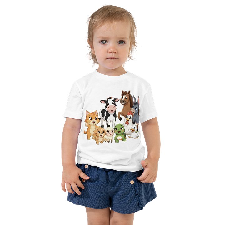 Nursery Rhyme Farm Animal Children’s T-shirt product image (1)