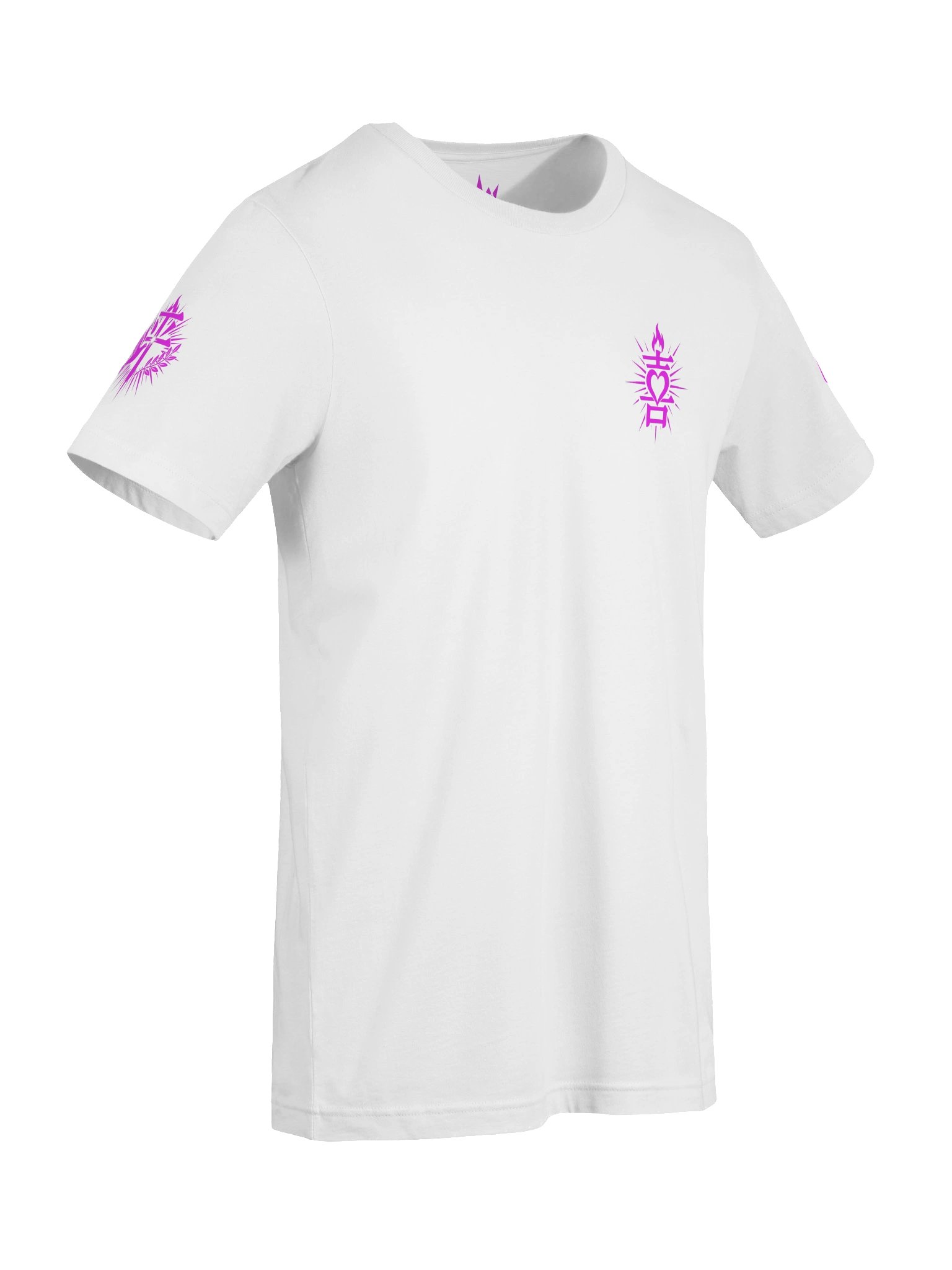 Kingdom Culture Graphic Tee – Righteousness, Peace, & Joy (Magenta) product image (7)