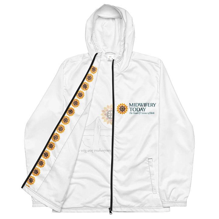 Midwives Support you Everywhere You Give Birth Windbreaker product image (2)