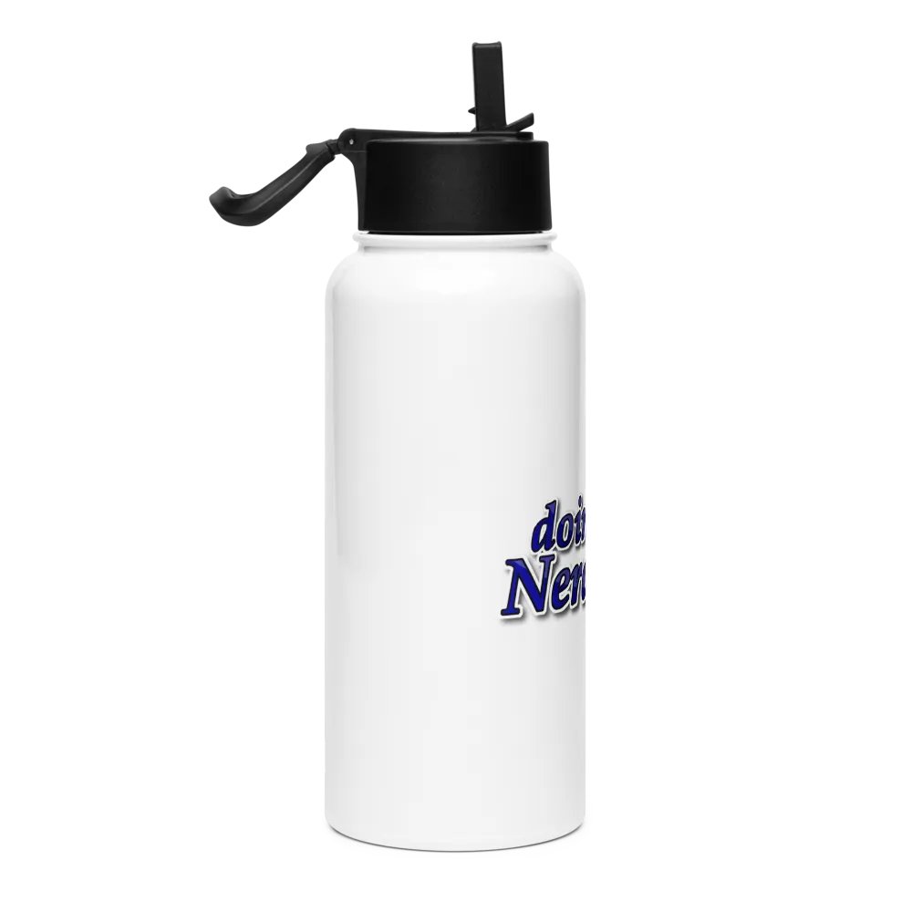 doin' NerdStuff Metal Cup w. Straw Lid product image (4)