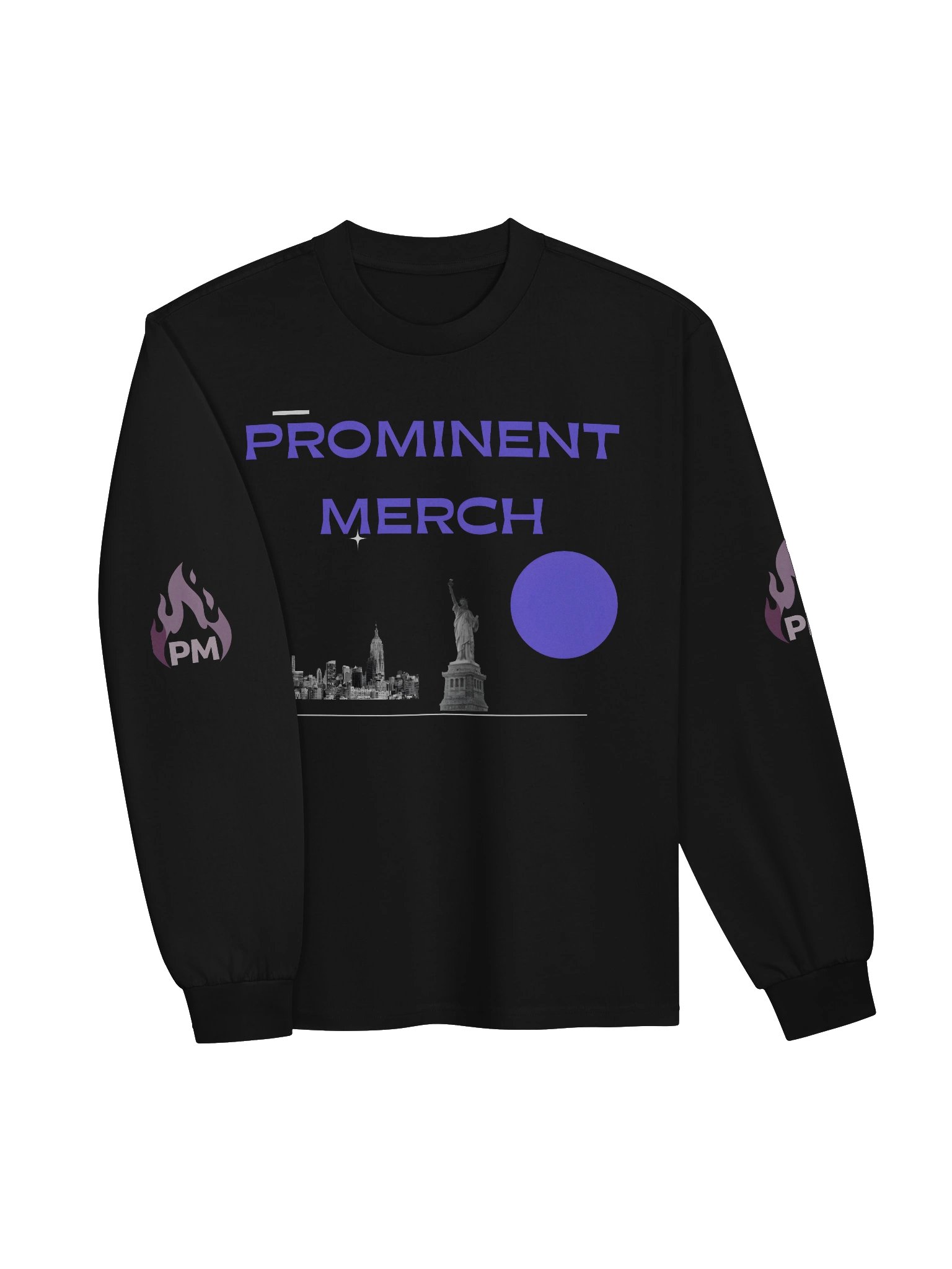 Unisex Prominent Merch NYC Purple lining sweatshirts product image (6)