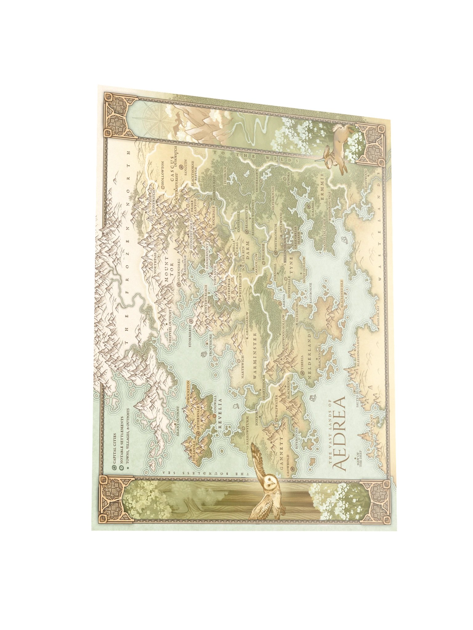 Tales of Aedrea Map product image (3)
