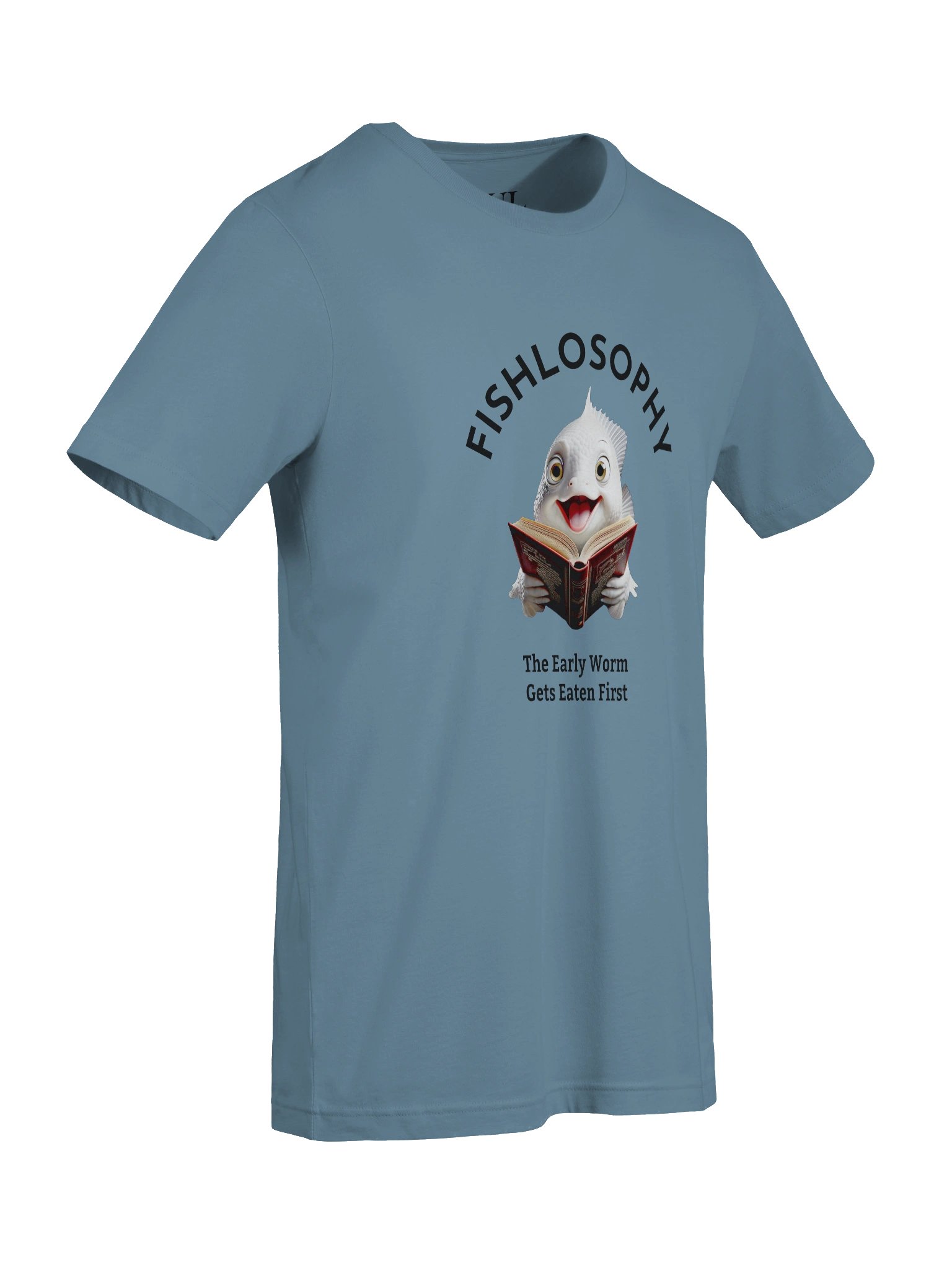 Fishlosophy Unisex T-Shirt - Ocean Vibes and Life's Questions Design - PEARLS OF WISDOM FROM THE FISH WORLD product image (7)