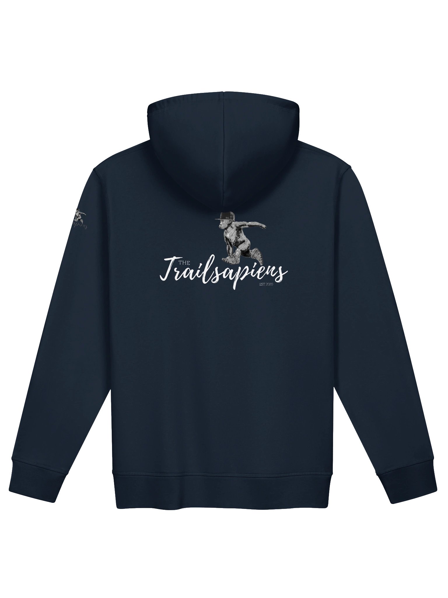 ECO-Friendly & Organic Premium Quality hoodie with Trailsapiens logo. Midweight fabric (8.3 oz) product image (9)