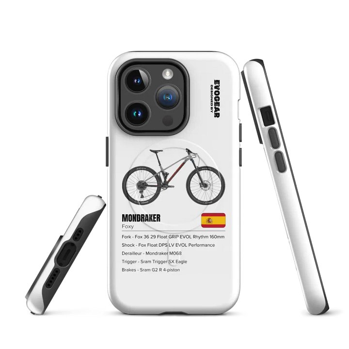 White Mondraker Foxy iPhone MagSafe Case 2.0 product image (3)