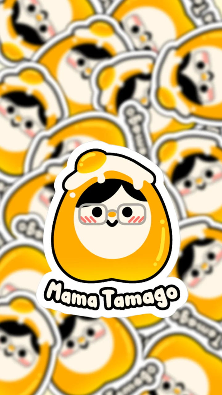 MamaTamago Logo Sticker product image (1)