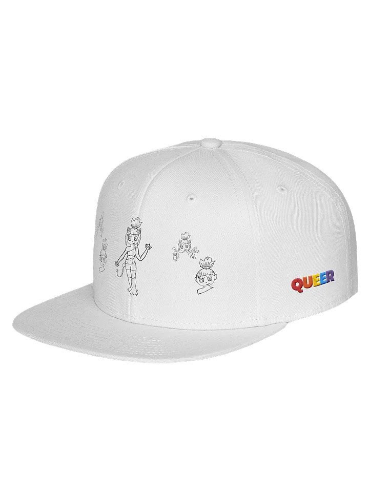 Lineart + queer cap product image (2)