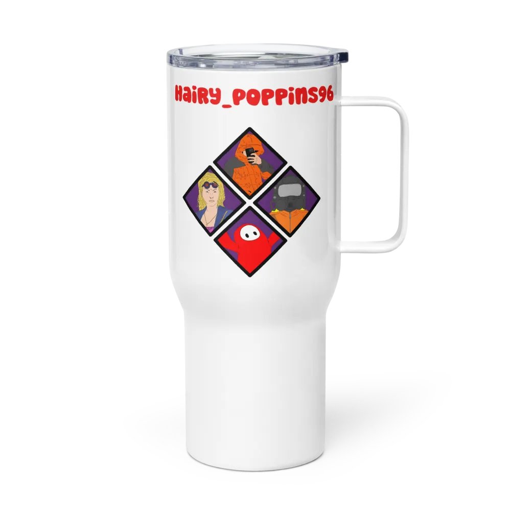 Diamond Character Travel Mug (Best for right handed people) product image (3)