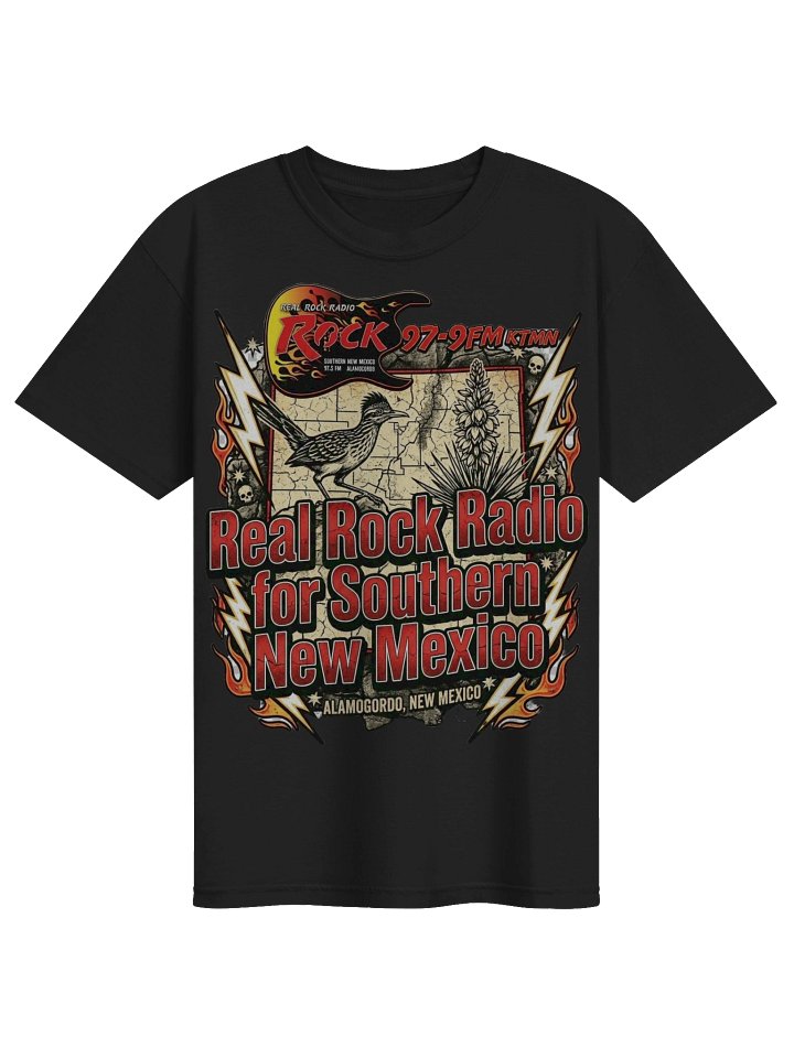 Real Rock Radio Desert Skull Tee product image (5)
