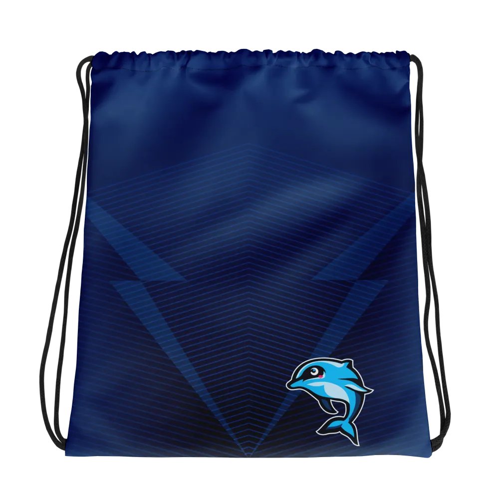 Dolphin Dreams Drawstring Bag product image (1)