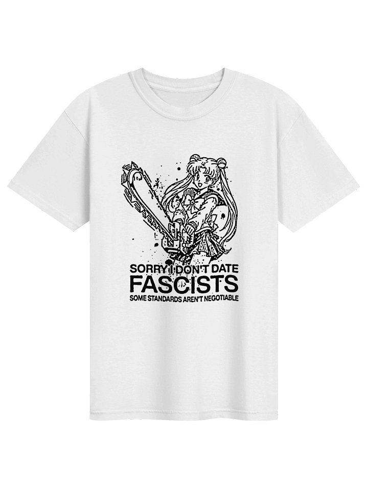 Don't date ! ! T-shirt. white vers. product image (1)