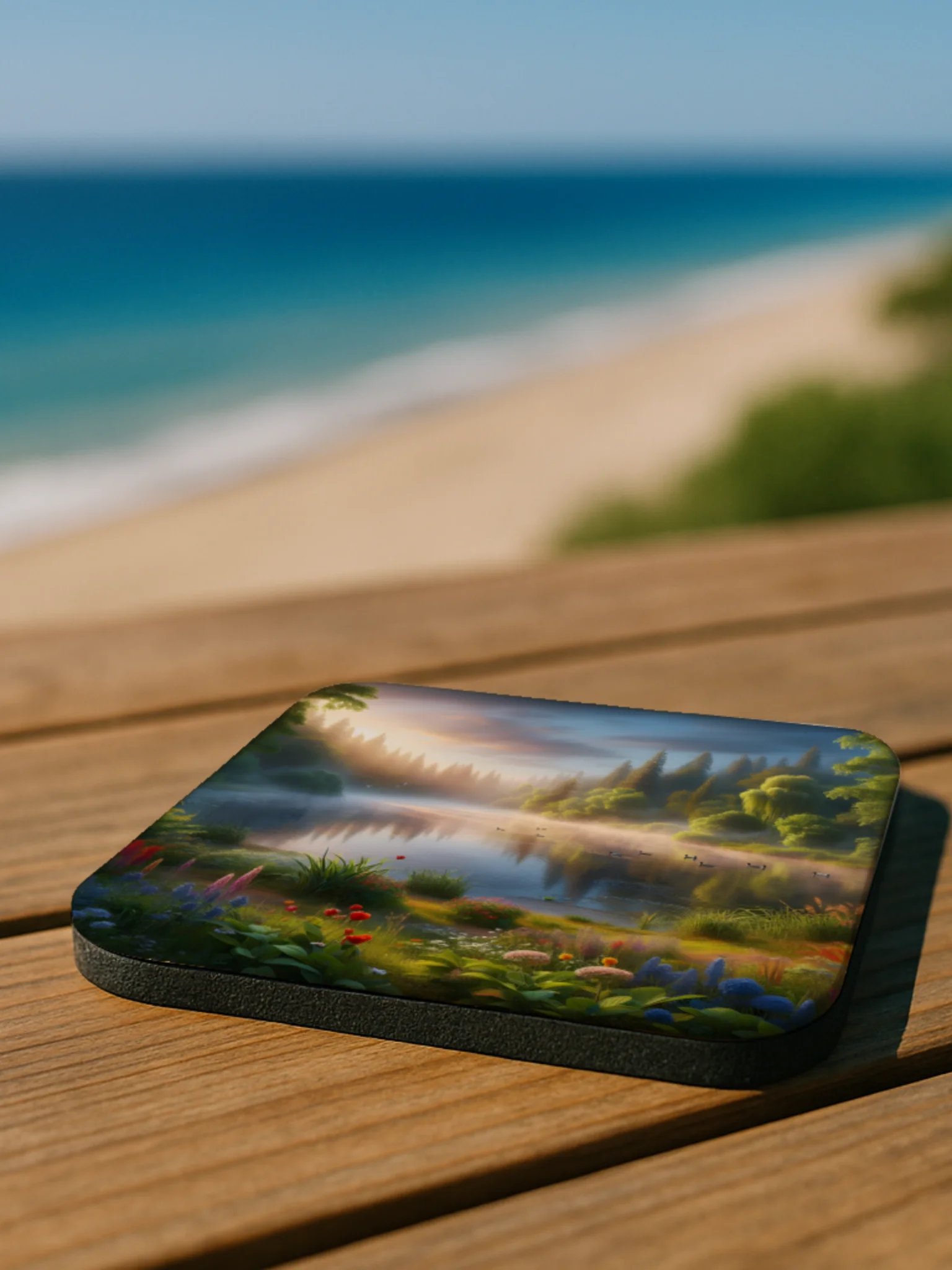 Morning Glow Cork Coaster product image (3)
