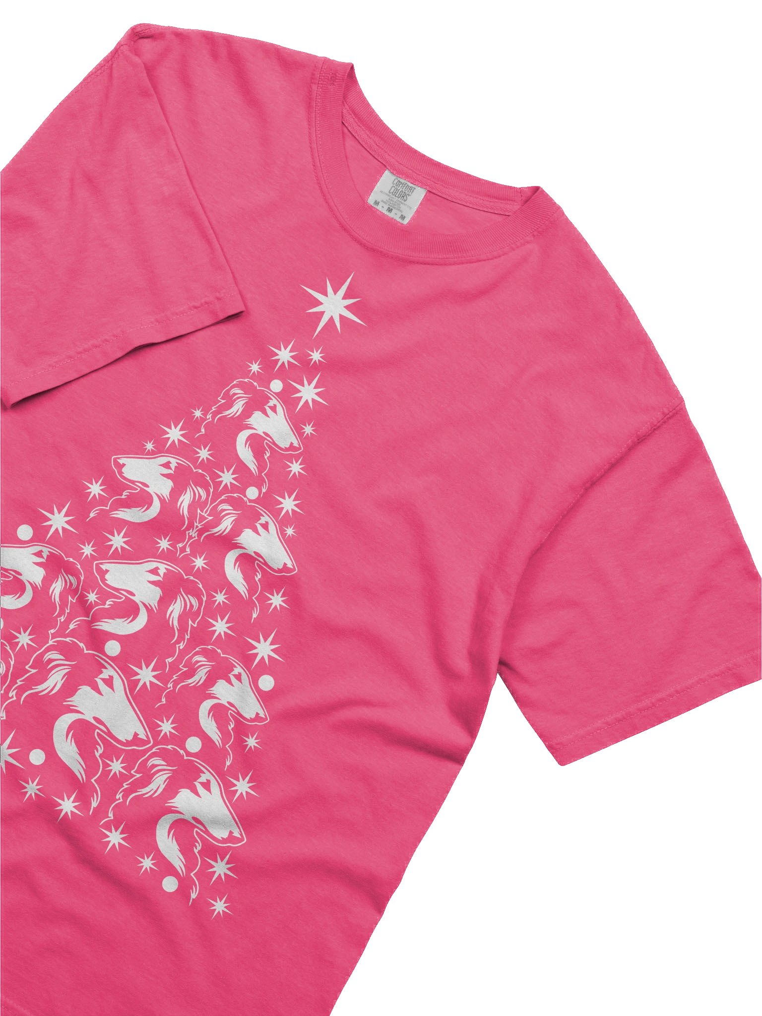 Borzoi Christmas Tree T-Shirt product image (7)