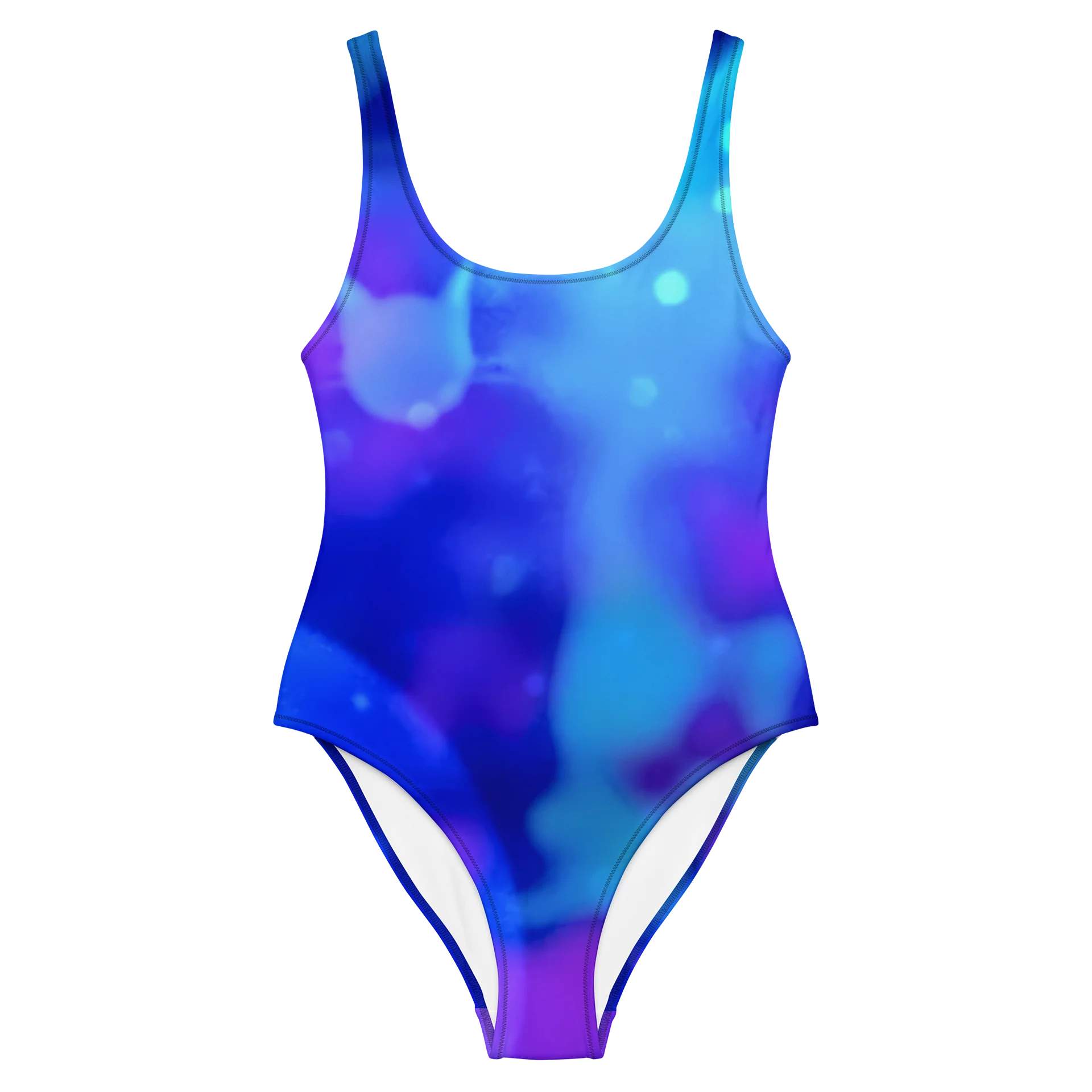 Patchwork Pool One-Piece Swimsuit product image (2)