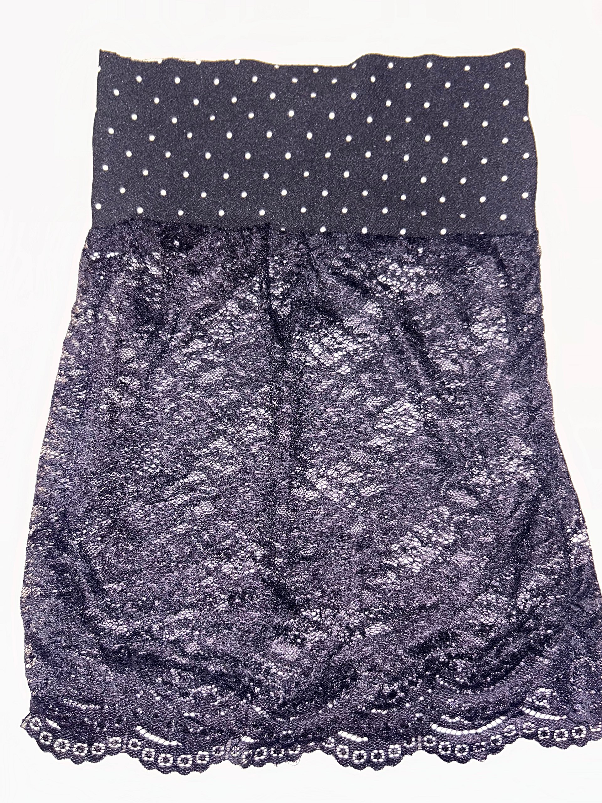 black polka dot tube top product image (5)