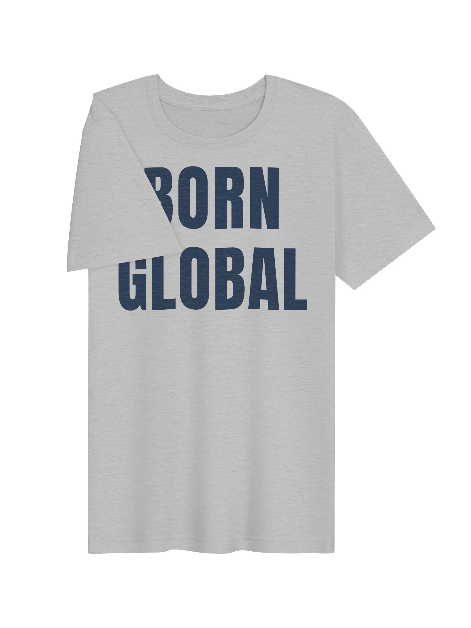 Born Global Tee (Navy Print) product image (9)