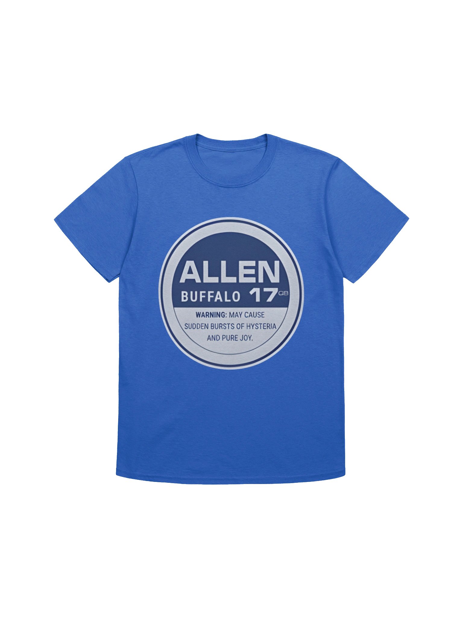 Buffalo Bills Allen 17 Hysteria And Pure Joy Shirt product image (8)