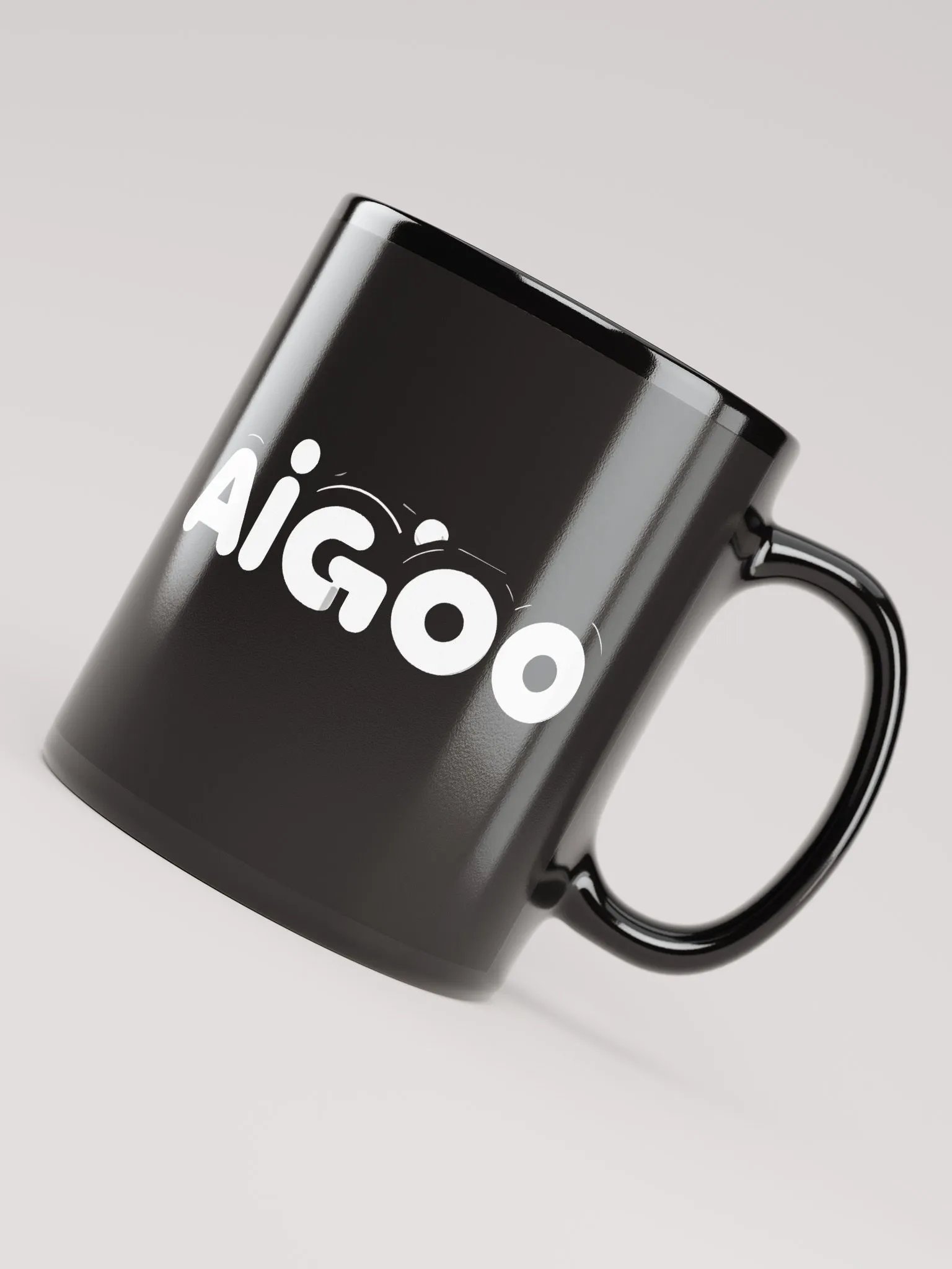Aigoo Black Glossy Mug product image (4)