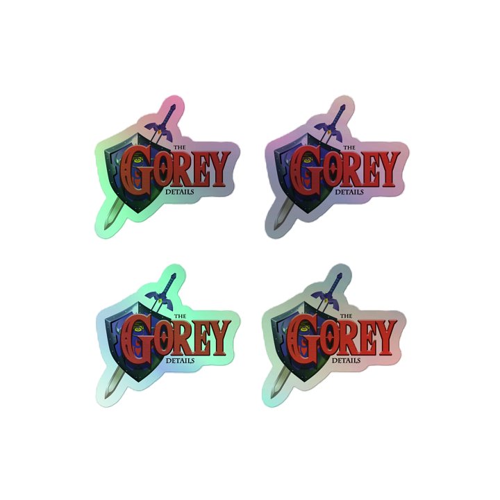 Hero of Time - Kiss-Cut Holographic Sticker Sheet product image (2)