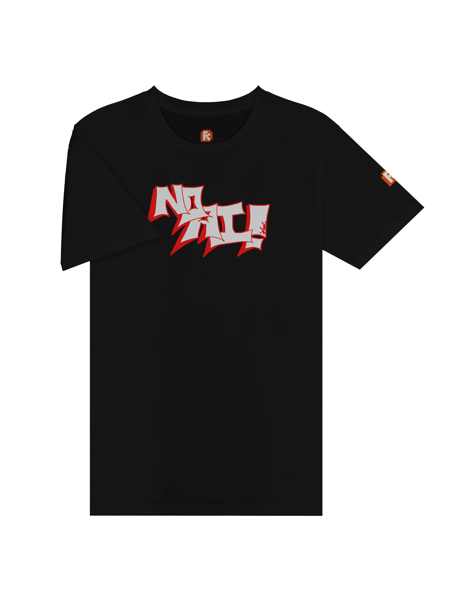 "NO AI" (in white) – CEO Retort Unisex Official T (Black) product image (3)