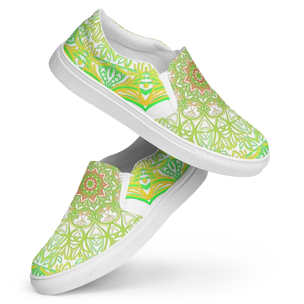 Mystical Mandala Slip-Ons product image (4)