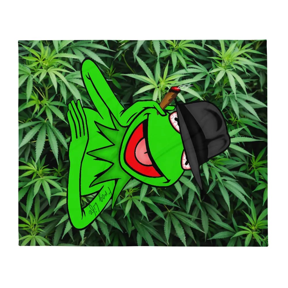 Ganja Gang Throw Blanket product image (2)
