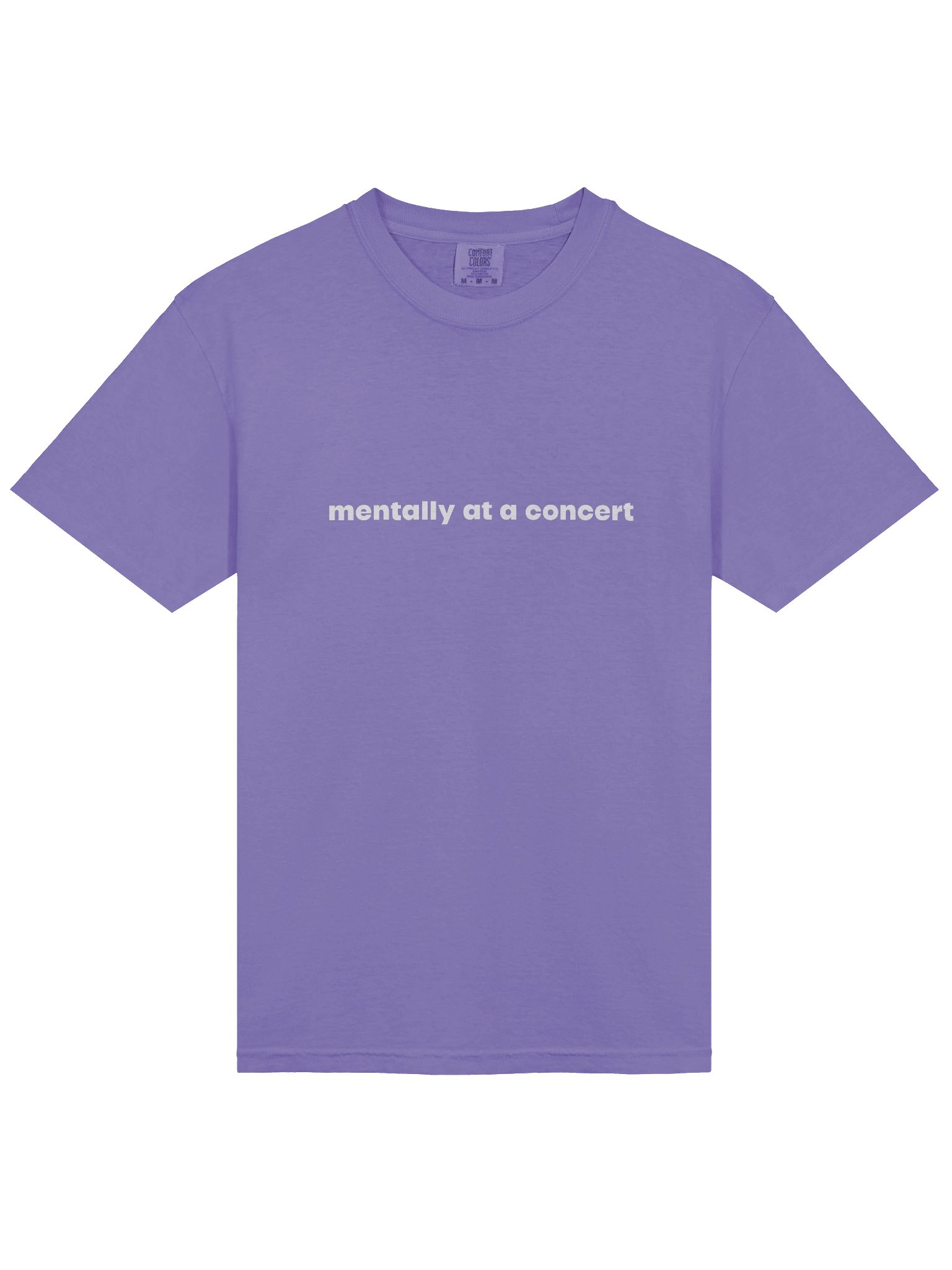 "mentally at a concert" Tee product image (3)