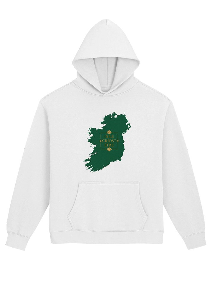 Is Le Críost Éire Celtic Ireland Hoodie product image (1)