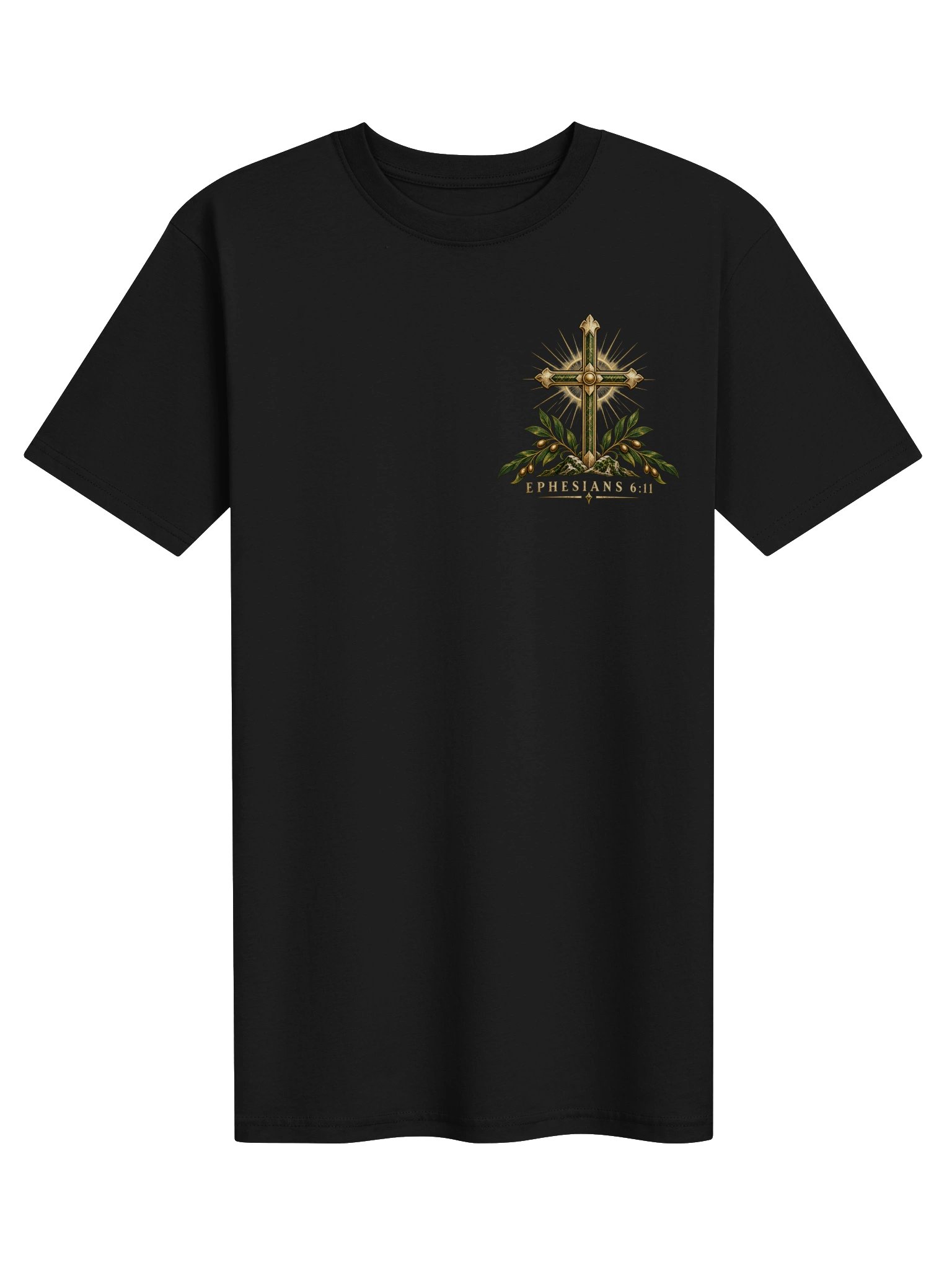 Men's Put On the Whole Armour of God – Ephesians 6:11 Men's Christian T-Shirt product image (5)