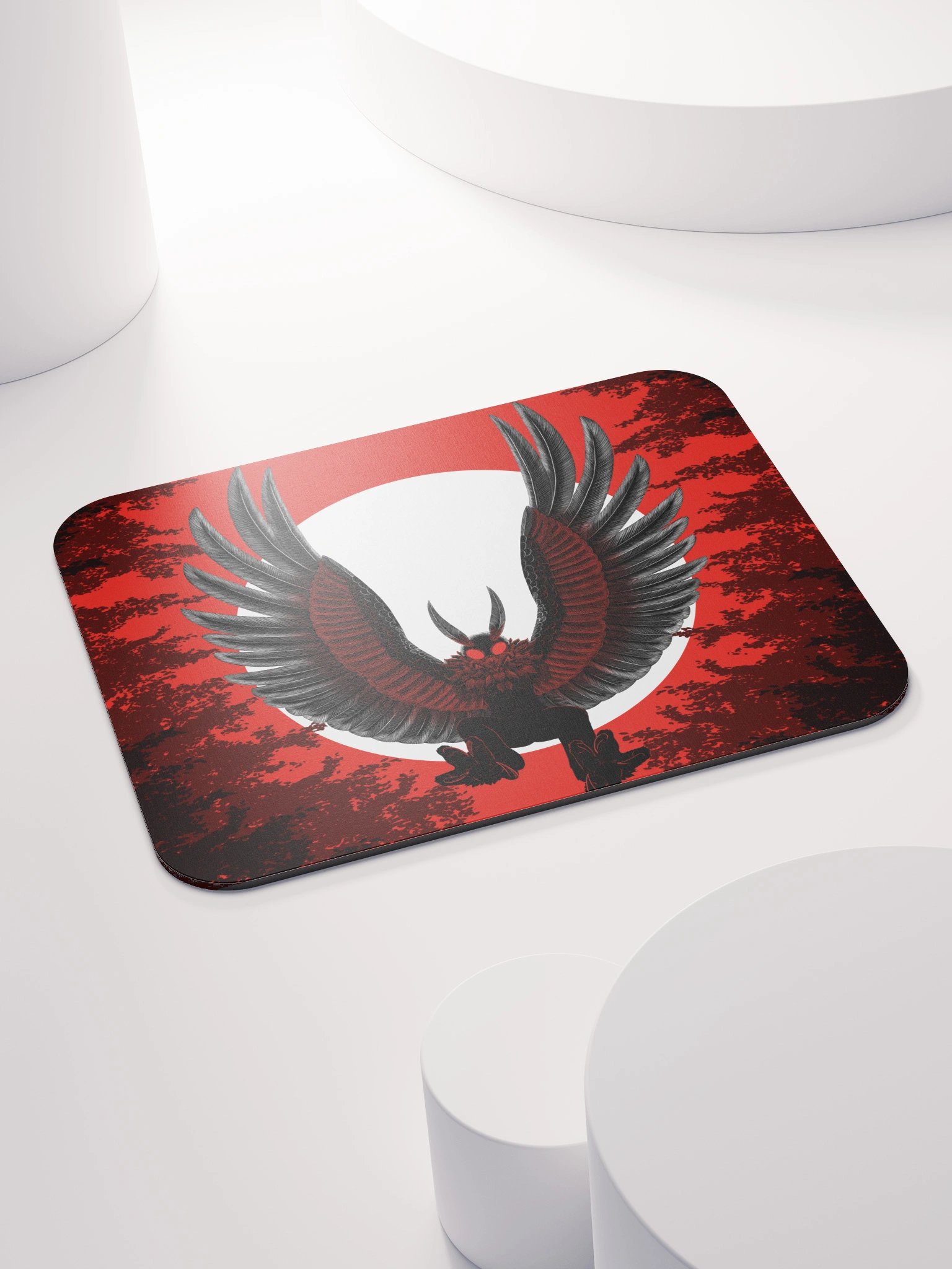 Mothman Moonrise Mouse Pad product image (4)