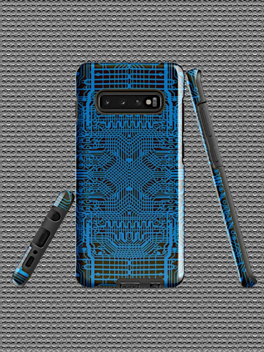 DigiCirc Samsung Galaxy Case – Futuristic Circuit Board Design product image (3)
