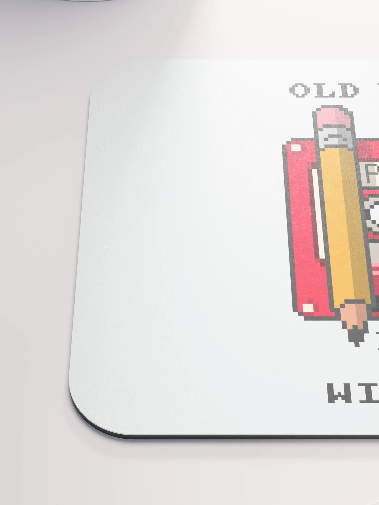 Retro Gaming Pencil Mouse Mat product image (6)